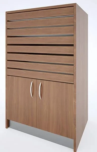 Storage Cabinet with Pull-Out Shelves, SHVP