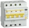 Automatic Differential Circuit Breaker AD14S 4P 25A 100mA IEK