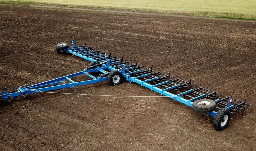 Medium Spring Harrow BSP-24 for Effective Soil Preparation