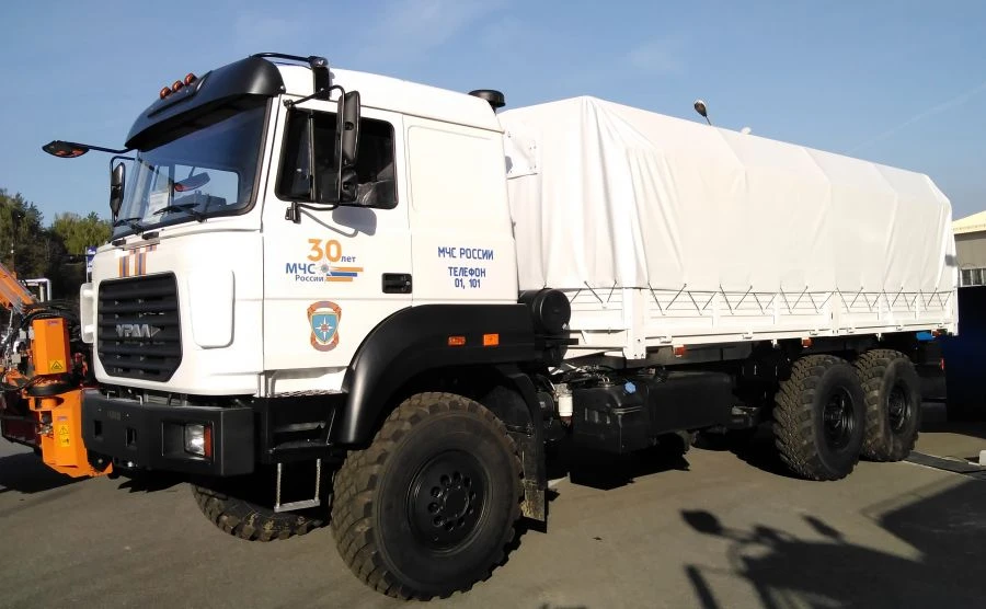 Container Transporter Model 545301 (020-SA-10-02) on URAL Chassis
