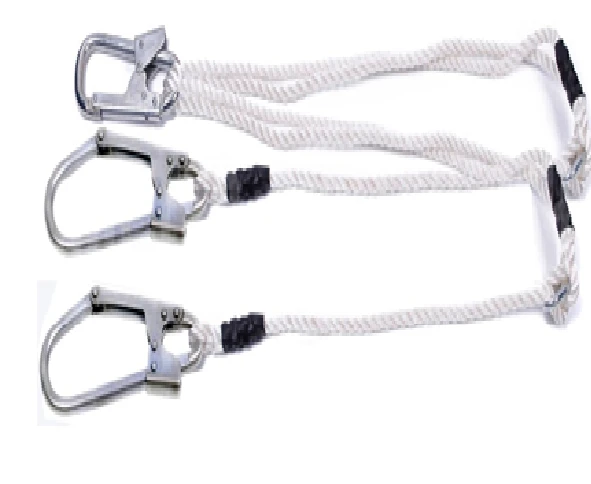 Adjustable Two-Branch Nylon Rope Lanyard Vrd