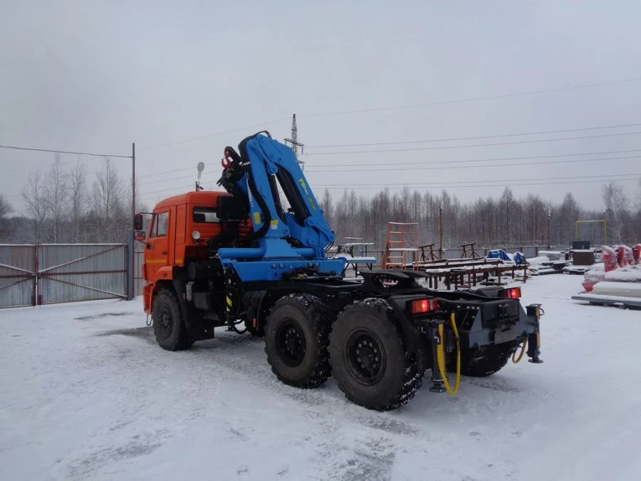 Multi-Functional Hydraulic Crane Truck KMA on KAMAZ 5350 51K12G-LA