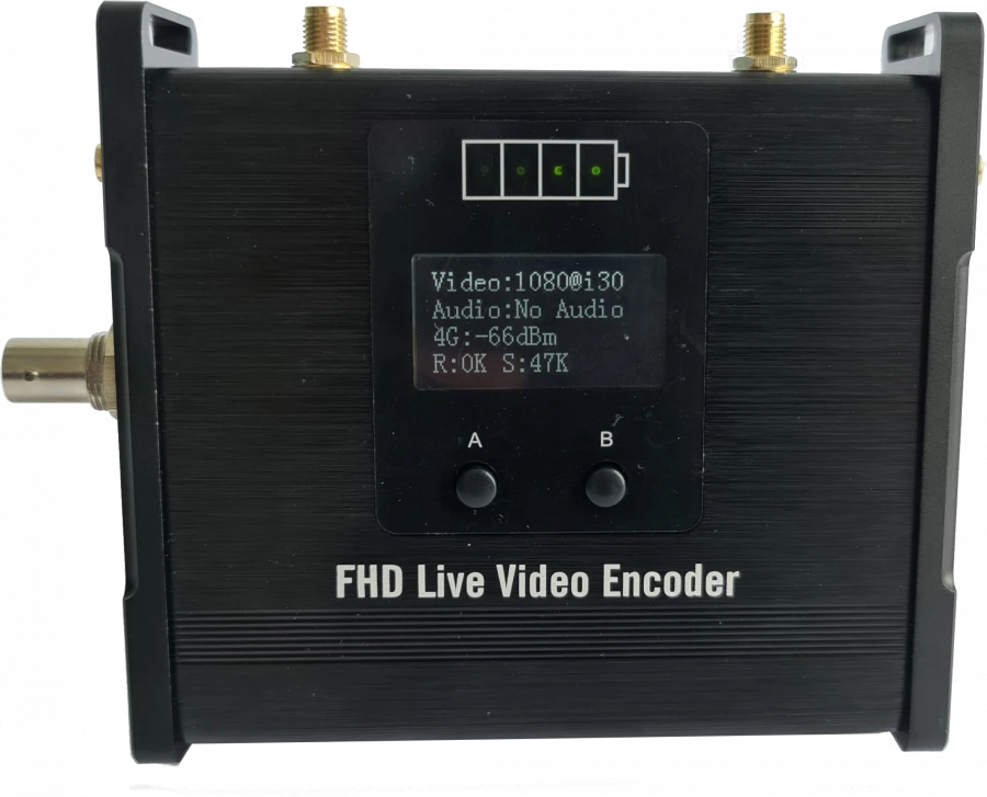 Mobile Video Processor for Encoding and Streaming - MMVS Encoder Uno-S