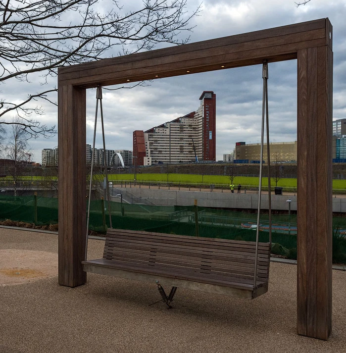 Comfortable Swing Bench for Relaxation and Outdoor Use