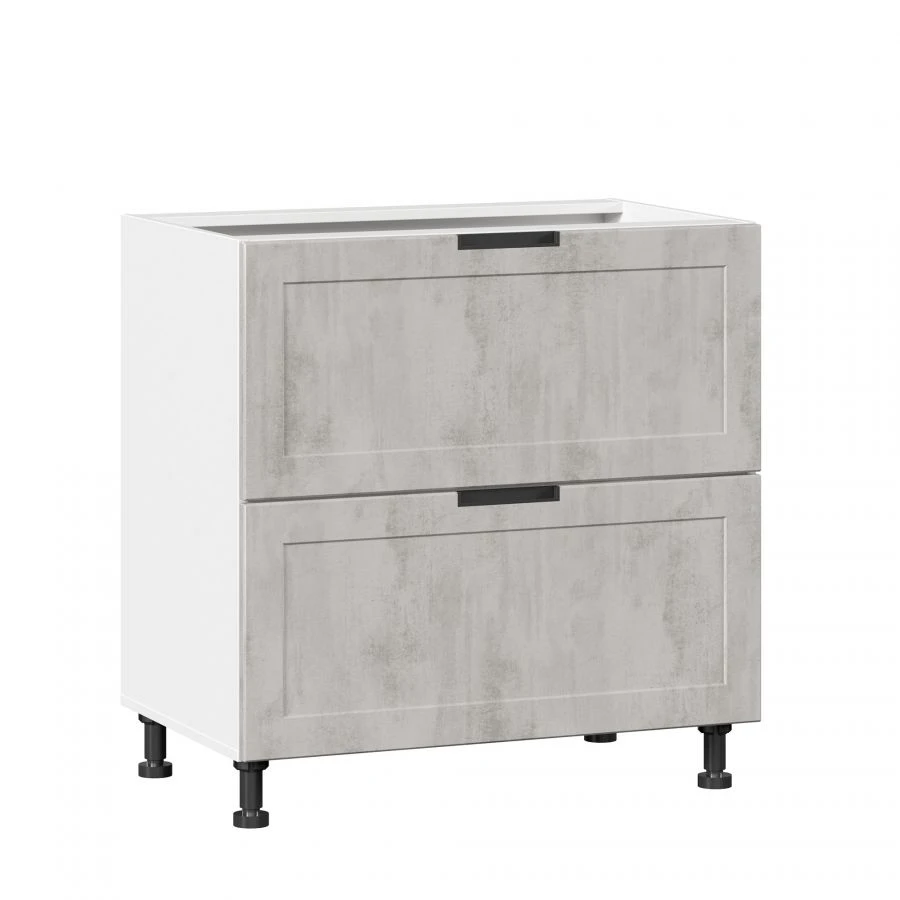 Kitchen Cabinet Facade Set with 2 Drawers 800mm - Jamis LD.296150.000