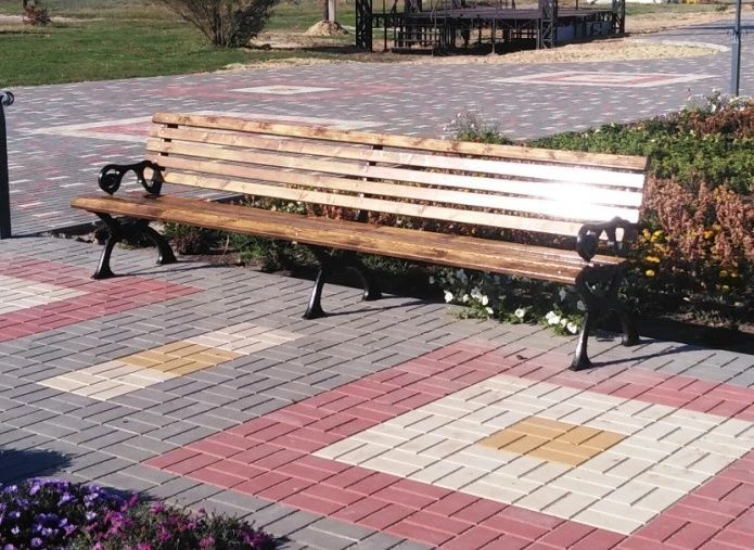 Versailles CK-2-3 Bench - 3m Cast Iron Frame