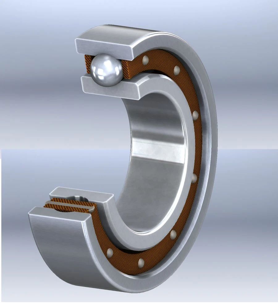 Single Row Radial Ball Bearing 5-101ЮТ-ЕТУ 100/3