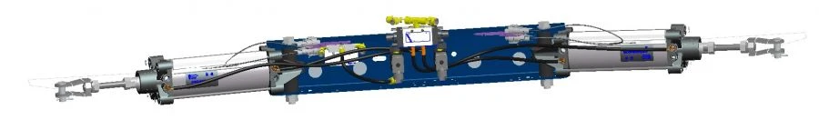 Pneumatic Door Actuator for Vehicles 40M3R63/116T1B052