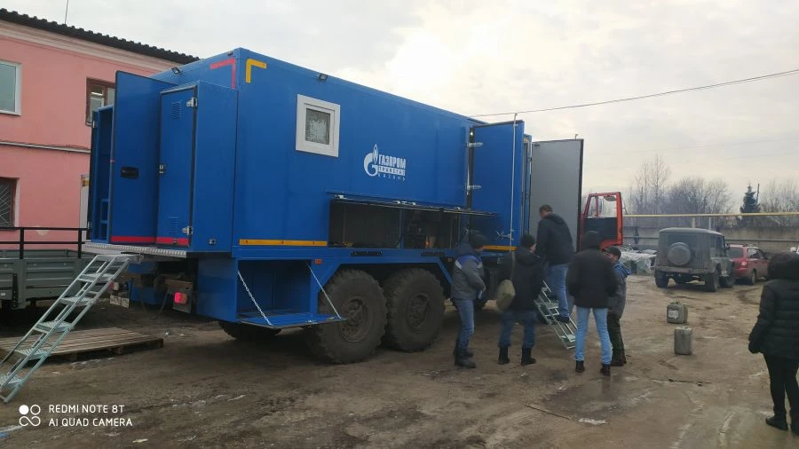 Mobile Workshop and Laboratory on KAMAZ Chassis (6x6)