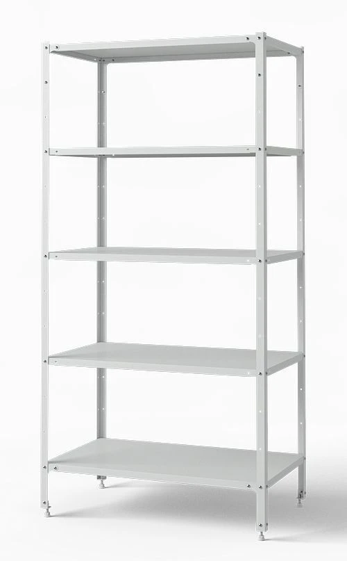 Open Metal Laboratory Shelf with Polymer Coating ST-12