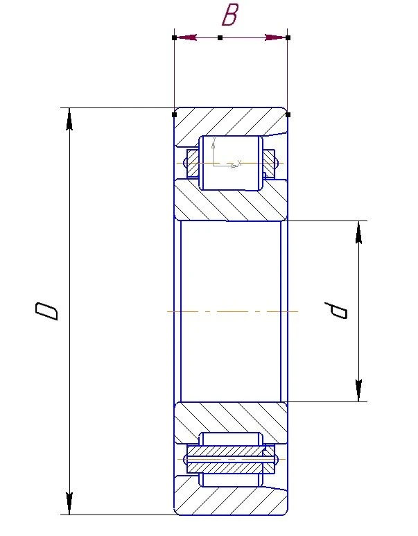 Rolling Bearing 75-3180209E1C15-ETU 100/3