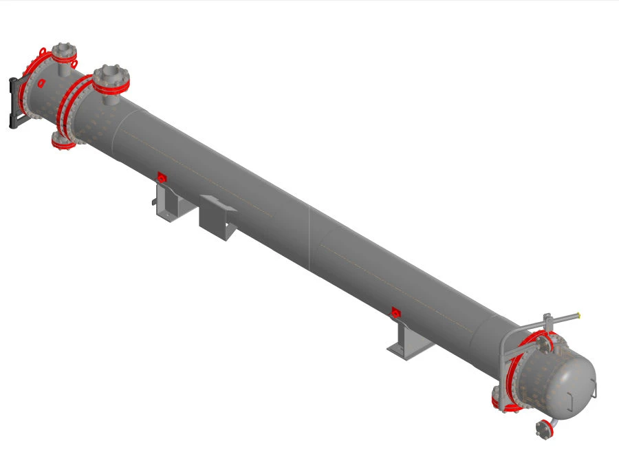 Shell and Tube Heat Exchangers TП for Heating and Cooling