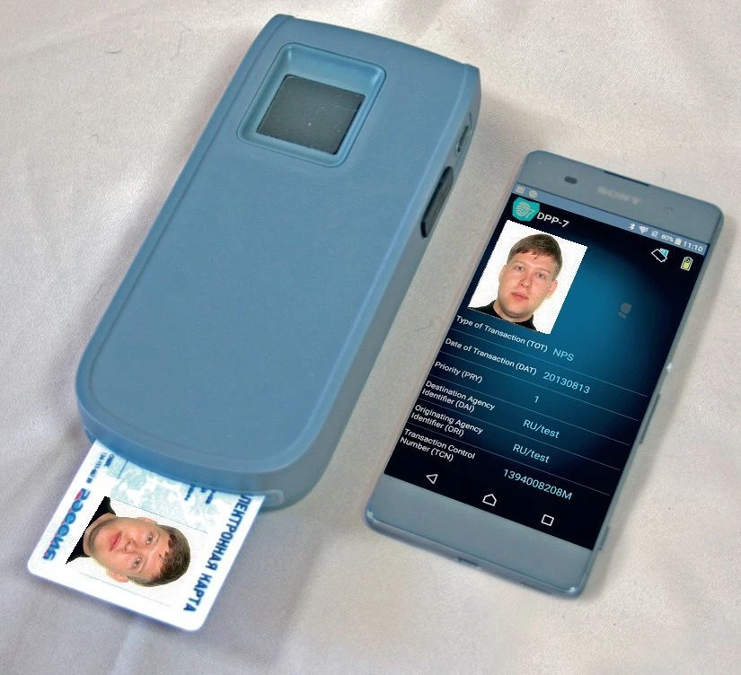 Mobile Biometric Terminal Papillon DiPP-7I