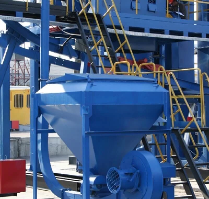 Cellulose and Rubber Crumb Additive Unit