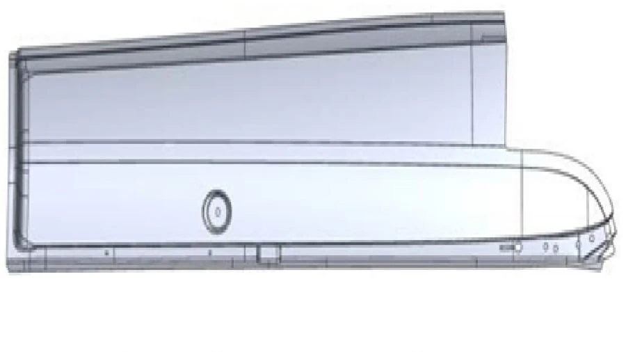 Right Roof Panel for Vehicles A9606579209