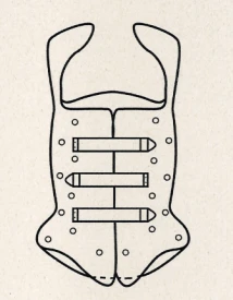 Rigid Support Corset for Lower Thoracic Spine KRO-271