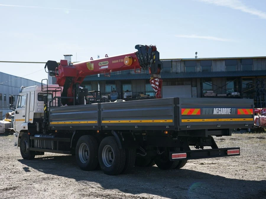 Multi-functional Truck with Hydraulic Crane MKMA Based on KAMAZ 43118 41K05G-L150