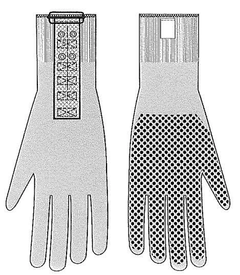 Electric Shock Protection Gloves for Shunt Shielding Set Energo-Tesla S EP-4(0)