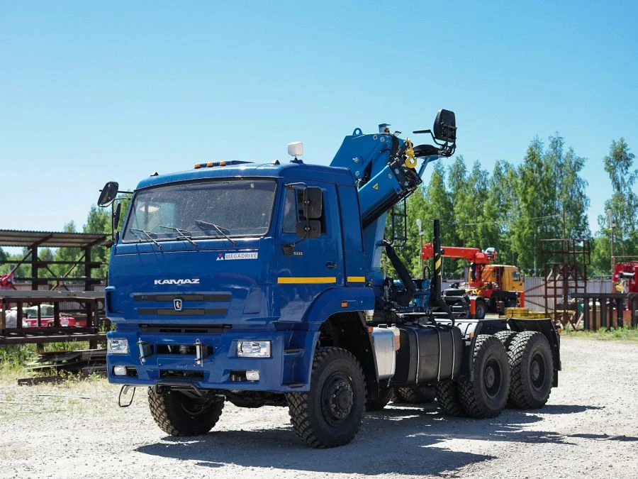 Multi-functional Truck with Hydraulic Crane MКMA on KAMAZ 43118 Base 41K37N-UM