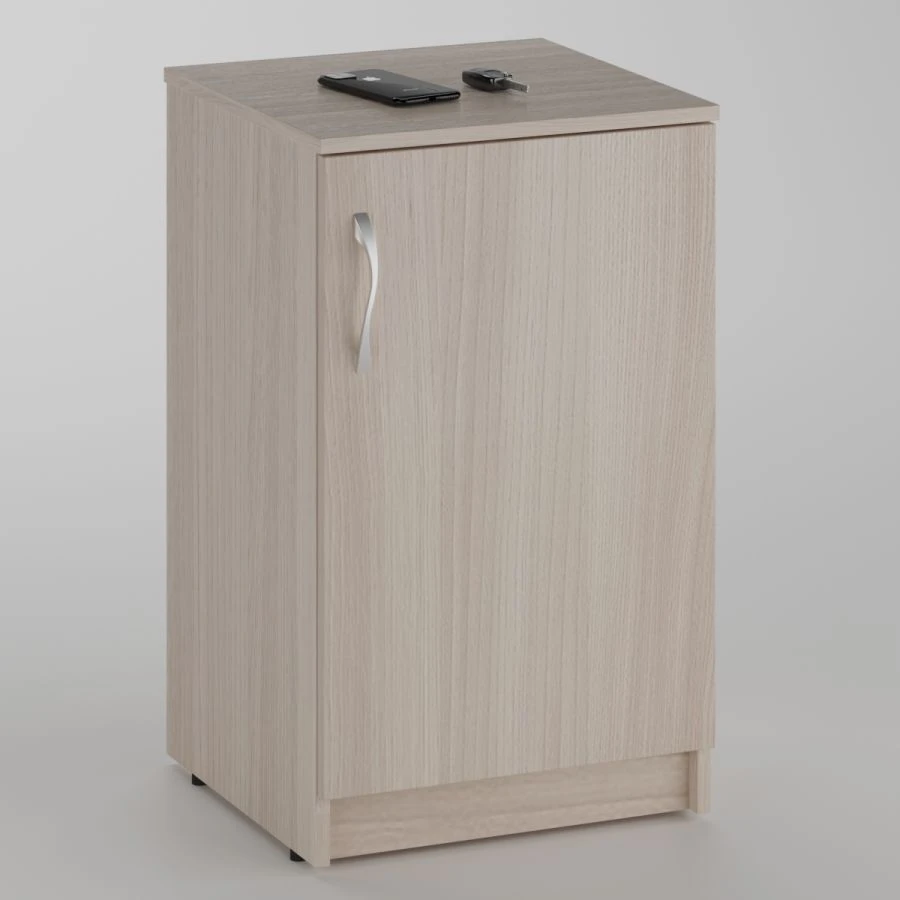 Stationary Cabinet with 1 Shelf and Door