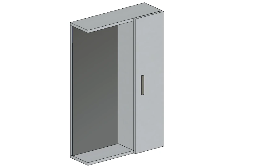 Wall Cabinet with Mirror GM 31.09.13.110.003.03.00
