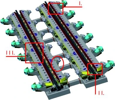 Wagon Brake with Pneumatic Chambers KNZ-5PK Drawing 19.089.000.00 (-JB)