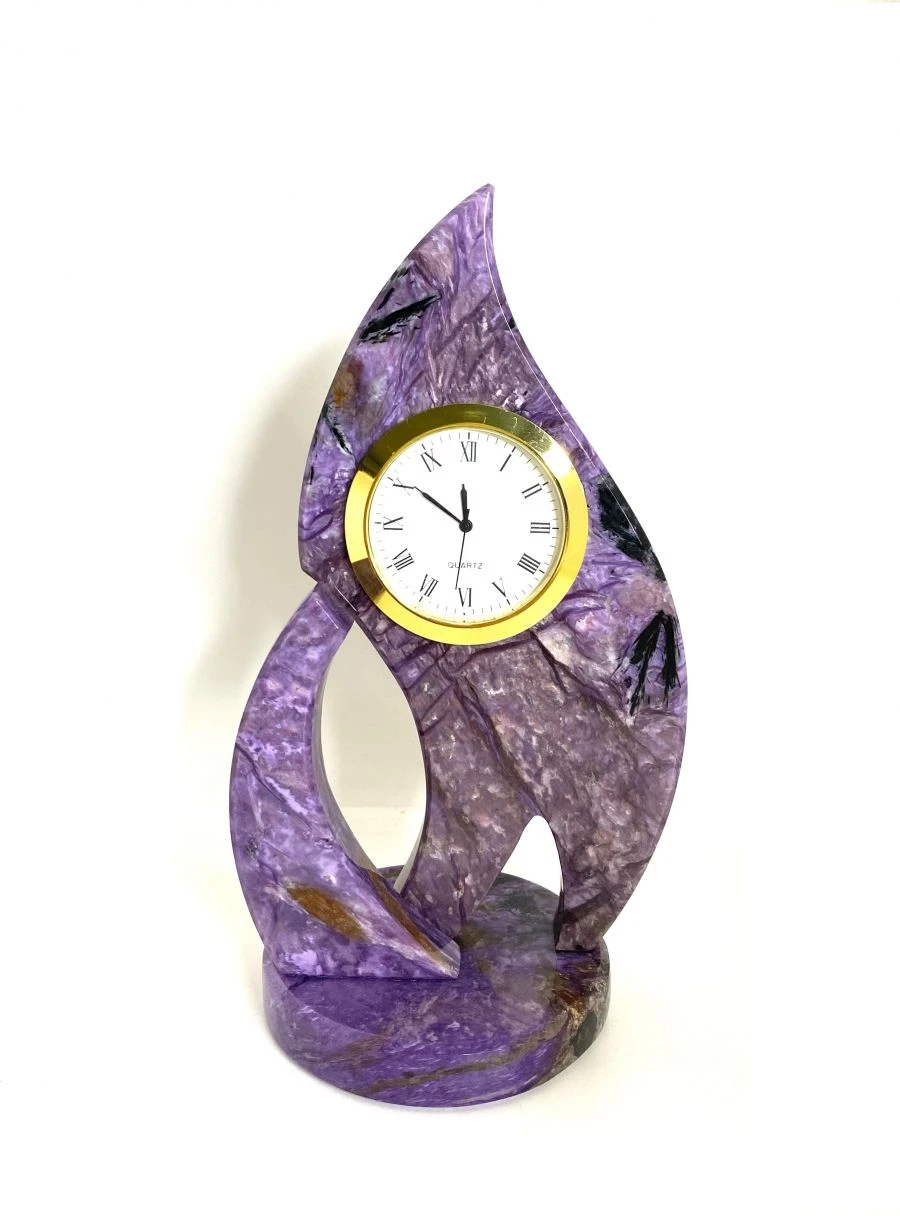Charoit Stone Desk Clock "Kostyrok