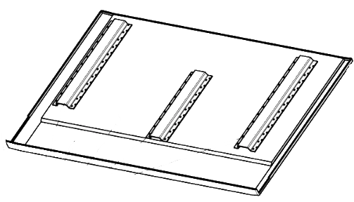 Left Rear Side Panel for Tram S.11-10.30.010-001