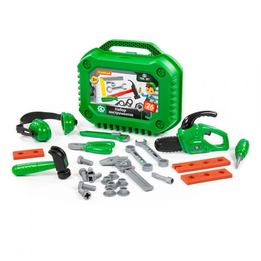 26-Piece Tool Set for Kids in Carry Case (Model 89434)