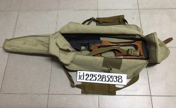 Military Canvas Cover with Straps for AGS-17 (6G10)