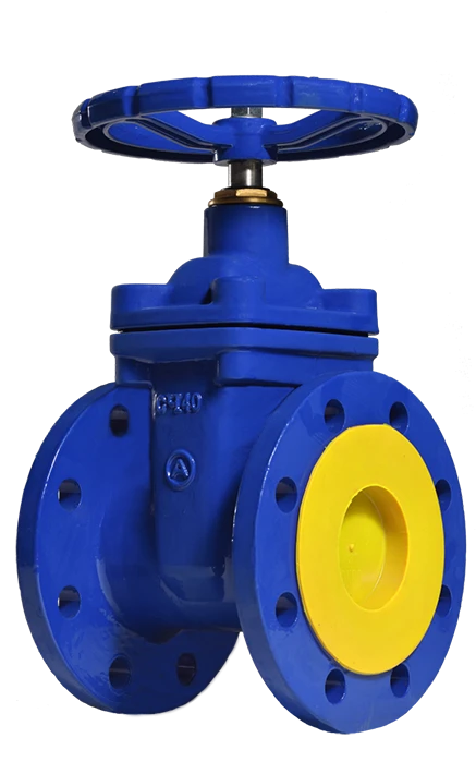 Rubber-Coated Wedge Valve, Type ZKCH; DN 50-600; PN 16