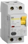 Fast-Acting Differential Circuit Breaker 2P 25A 100mA IEK VД1-63