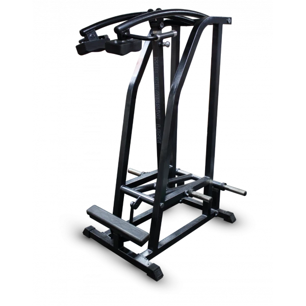 Standing Calf Raise Machine with Free Weights