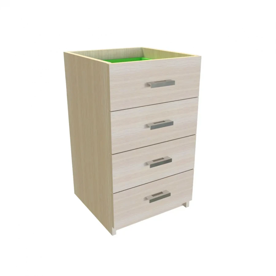 Mobile Cabinet MR-24 with 4 Drawers