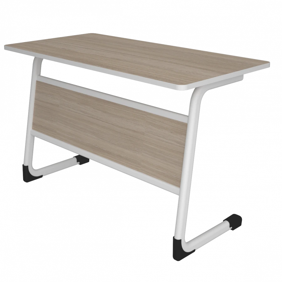 Student Desk FrPU1.2.4 (Double Seater, Height Adjustable)