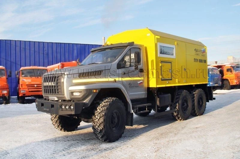 Mobile Steam Generator Unit UZST Model UZST01 on Ural Chassis