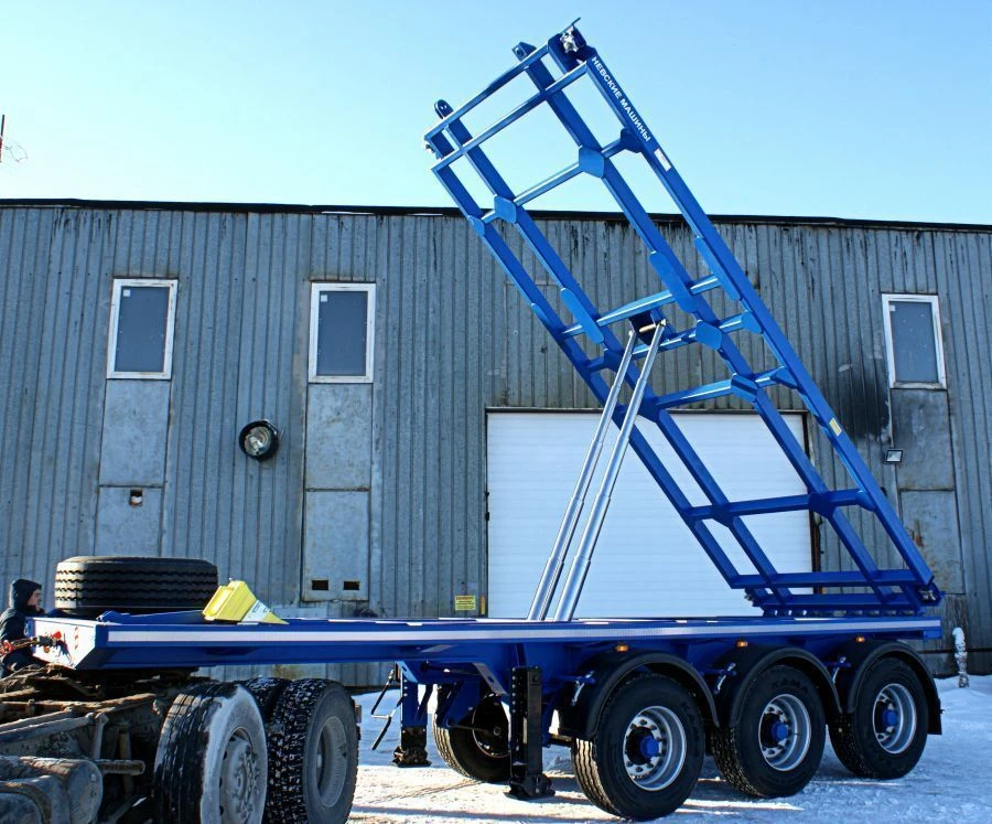 Truck Semi-Trailer 931913 with Pneumatic or Spring-Balanced Suspension