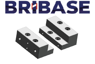 Step Jaw Set for BriBase Vices, Model BB.VS.160.21.030