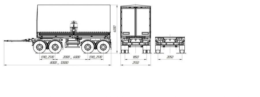 Heavy-Duty Trailer Manufacturing, Model 851623
