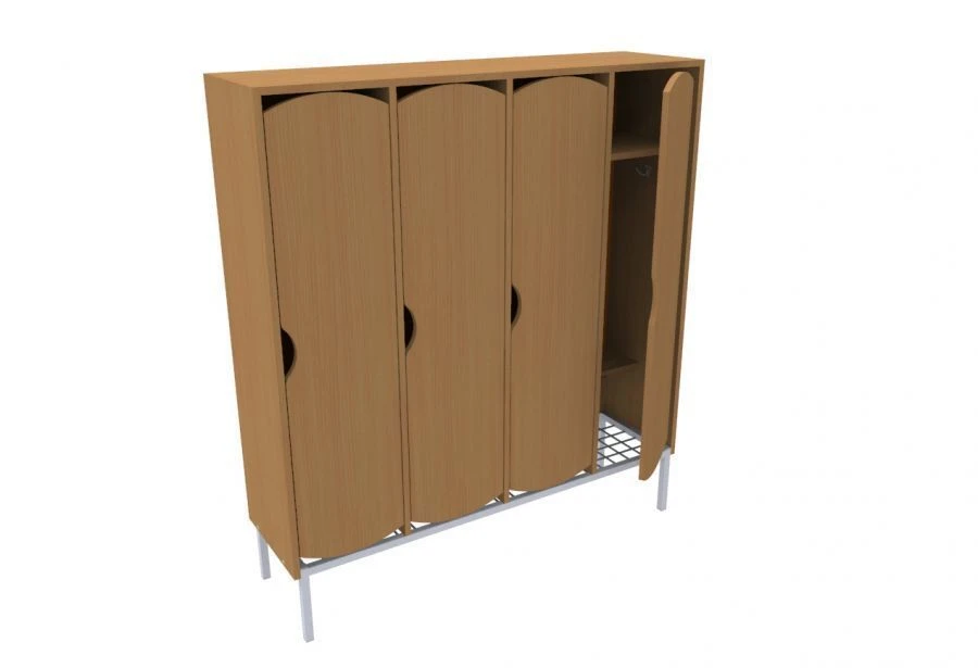 Standard Wardrobe with Metal Frame
