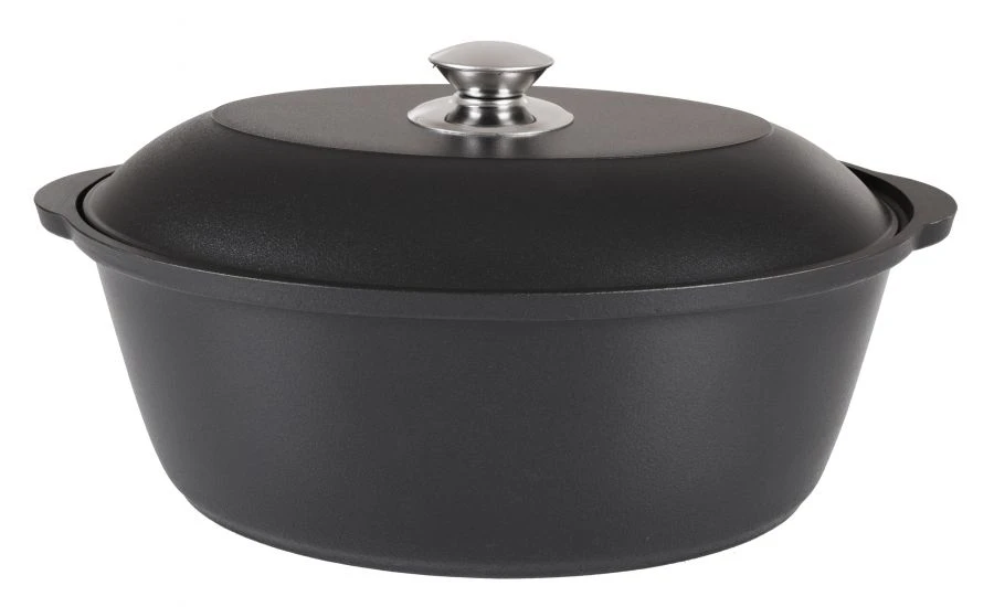 Cast Aluminum Duck Roaster 4L with Non-Stick Coating by Kukmara