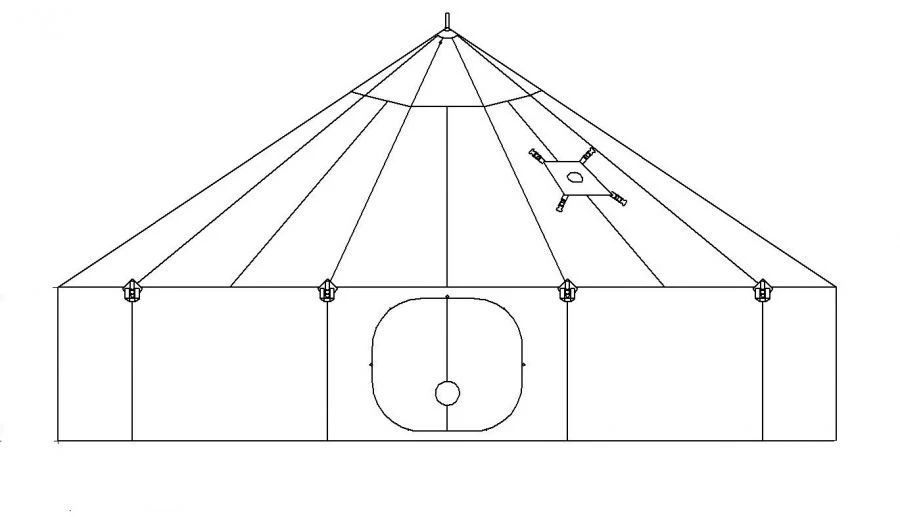 Winter Tent "Zima-U-01