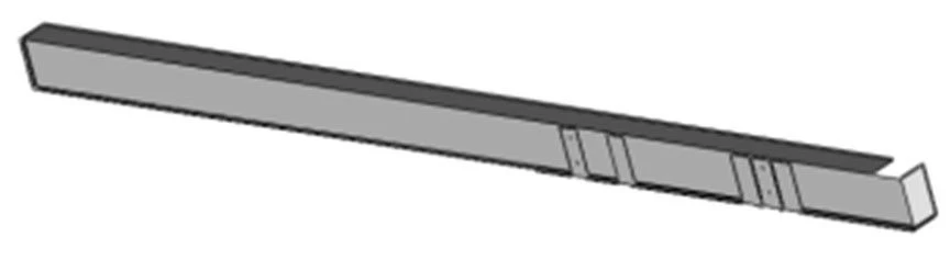 Right Rear Stand S.21Р-10.40.010 for Tram Cars
