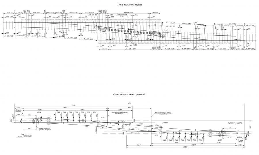 Single Turnout R65 Type 1/11 (Project 2728.00.000-08/09)