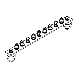 Main Grounding Bus Bar GZSH.02-430.330.9M8-ML