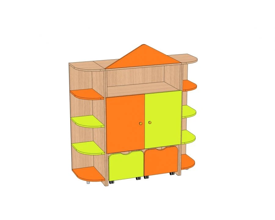 Children's Toy Storage Wall "Tent" Model SI-SH