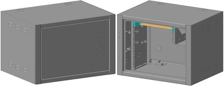 Wall-Mounted Enhanced Distribution Cabinet SHRN-7U-450
