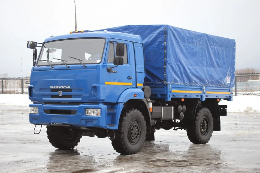 KamAZ-43501-D4 Cargo Truck for Freight and Towing