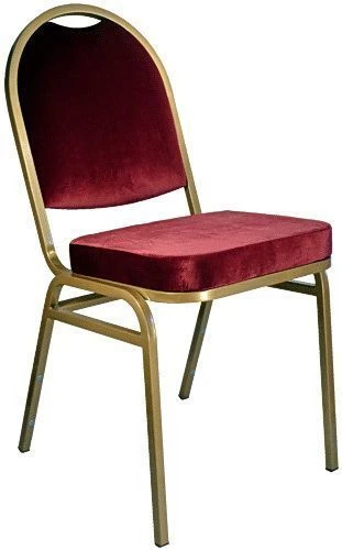 Upholstered Chair on Metal Frame B-6