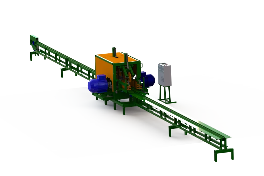 Semi-Automatic Wood Processing Machine "Altai-6000" for Round Saws